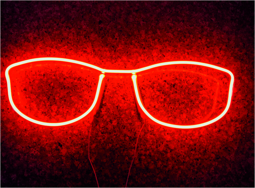 Gözlük Tabelası Neon
