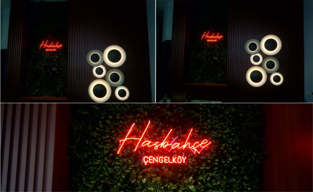 Hasbahçe Çengelköy Neon Yazı Uygulaması