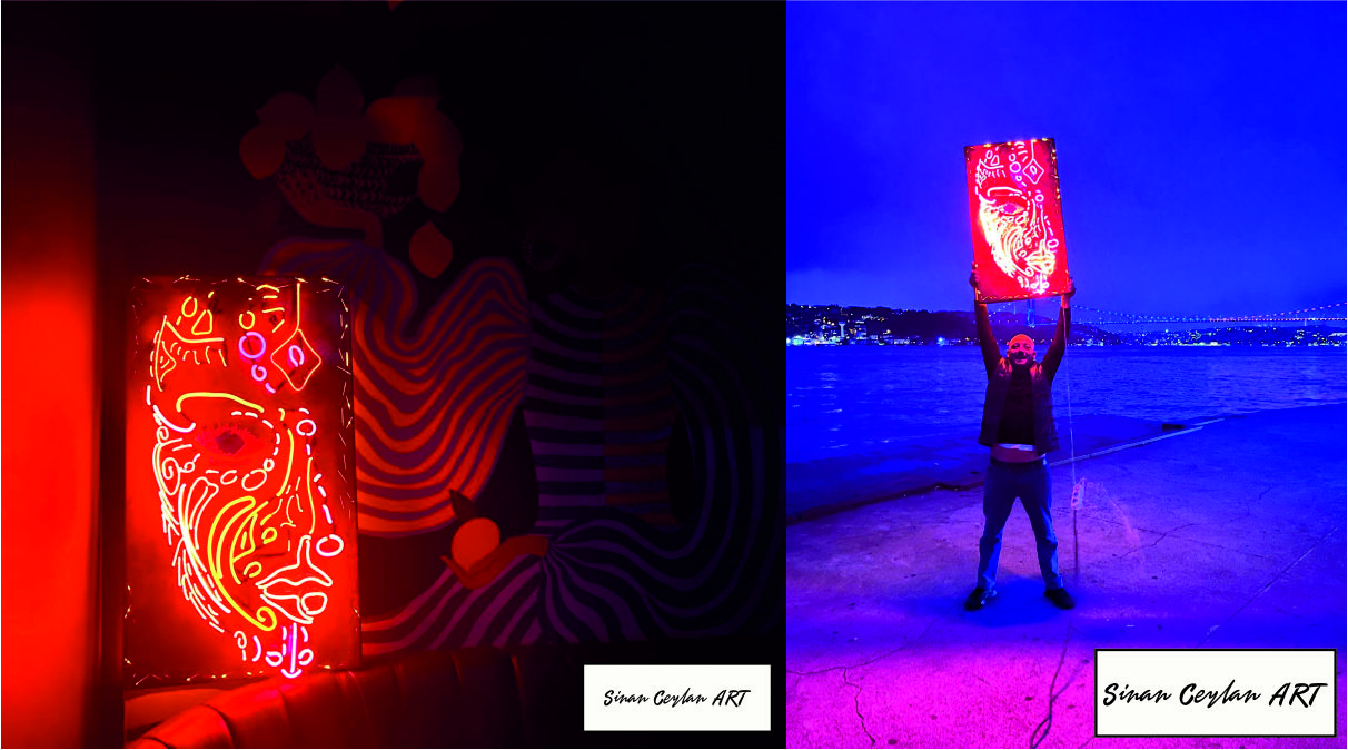 CAM NEON ART TABLO