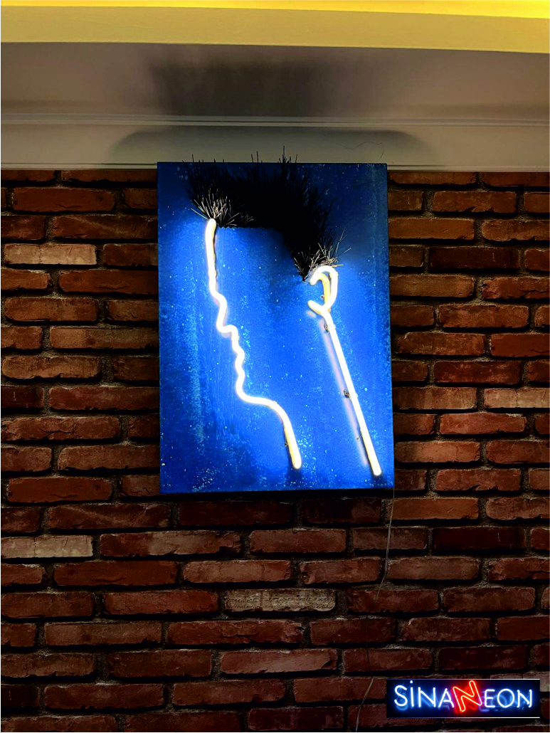 sanat neon tablo